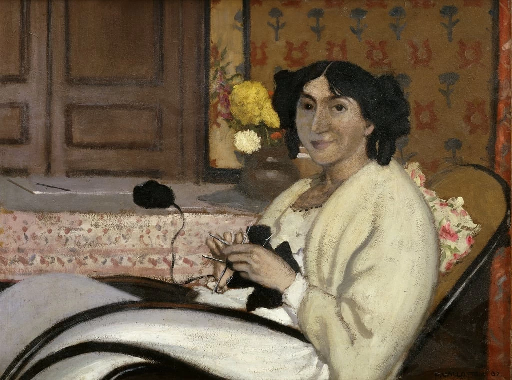 Félix Vallotton - 270, Ritratto di Madame Rodrigues, Vallotton, moglie dell'artista